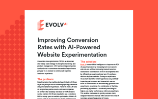 Improving Conversion Rates with AI-Powered Website Experimentation